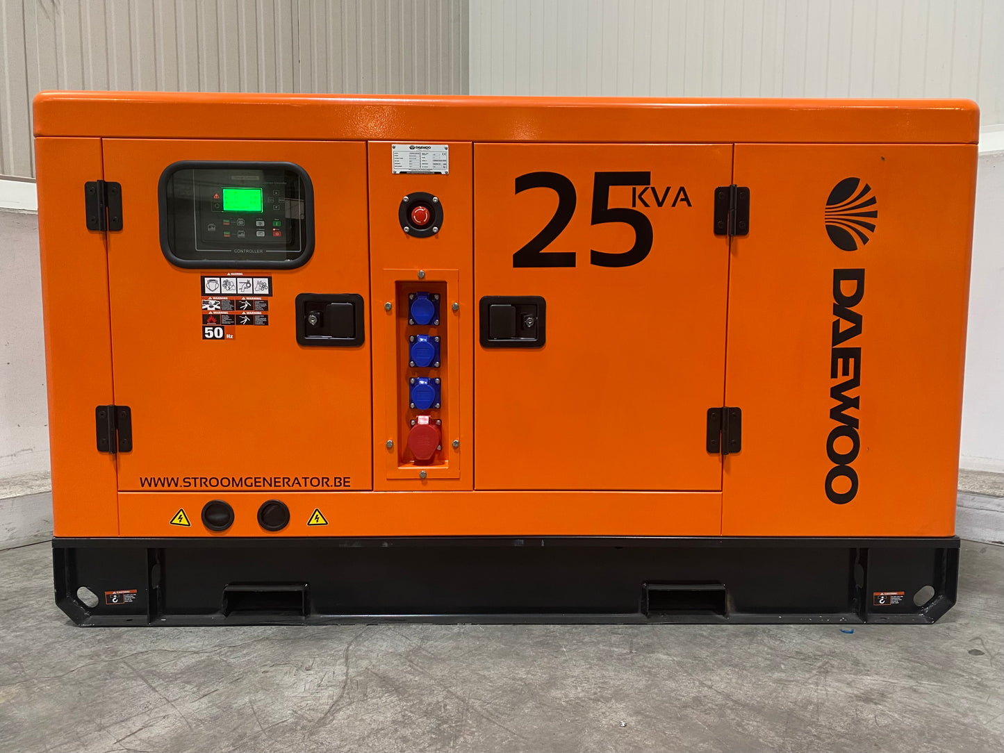 Diesel noodstroomaggregaat 25 kVA